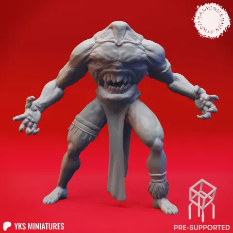 Blemmye - Agro - Tabletop Miniature (Pre-Supported)