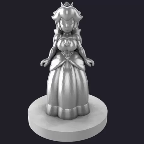 Princess Peach 3D MODEL
