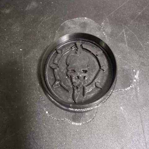 Necromancer Cookie Stamp by Rob Flanagan