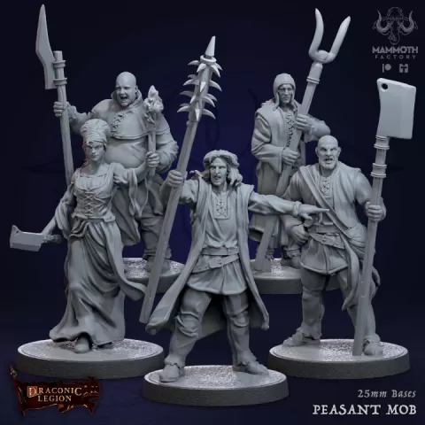 Peasant Mob by Mammoth Factory