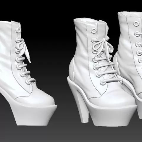 Boots 3D print model