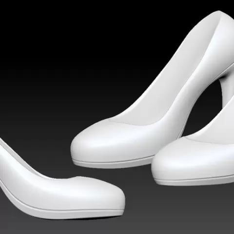 High heels 3D print model