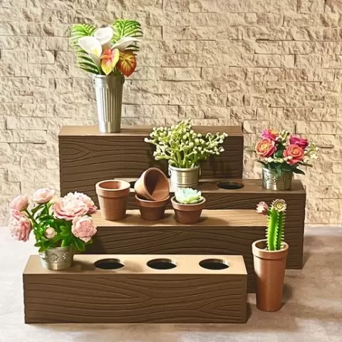 Market Crates , compatible with our Cart, flower buckets and pots, and with Miniverse flower bunches, miniatures