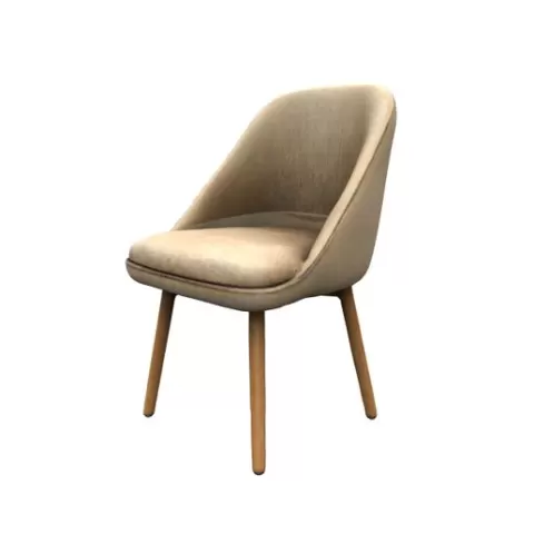 Modern fabric chair
