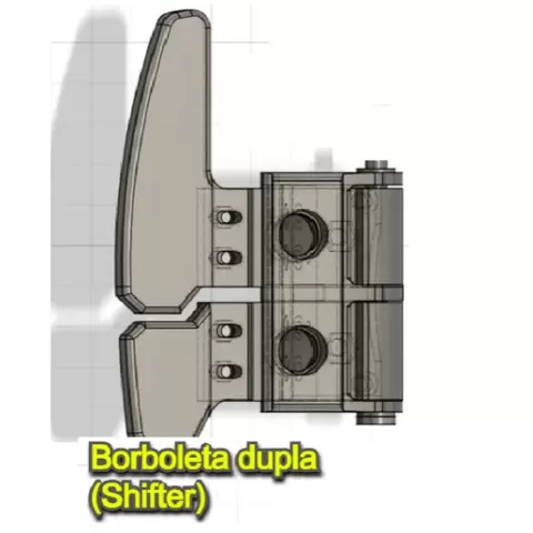 Paddle shift dual - for diy steering wheel