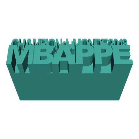 SOCLE MBAPPE - Dan Dany