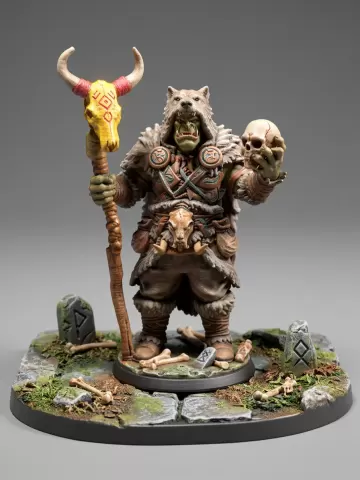Orc wizard