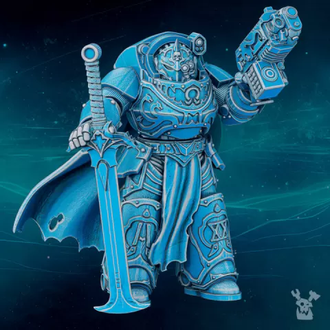 Scylla Commander Banesword - Havoc Destroyer Armored Master of Scylla Legion 2.0 by dakkadakka.store