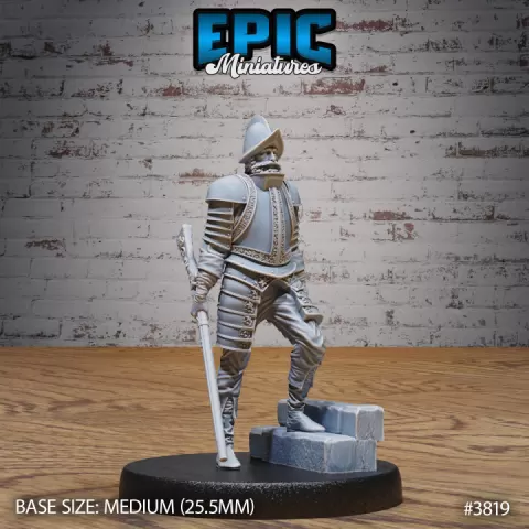 Conquistador / New World Warrior / Noble Human / Brave Fighter / Kings Infantry / Mysterious Guard / Colonizer / Settler by Epic-Miniatures