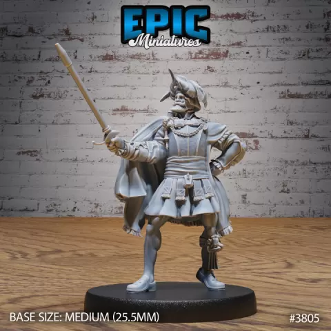 Conquest Leader Attack / New World Warrior / Noble Human / Brave Fighter / Kings Infantry / Mysterious Guard by Epic-Miniatures