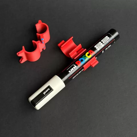 Modular pen holder chain