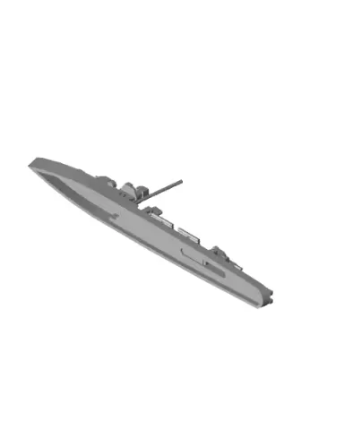 1250 Scale USS Gridley Class Destroyers.stl