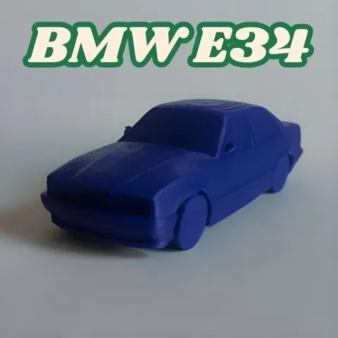 BMW E34 – 3D Print Model