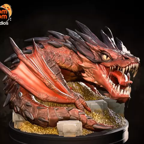 Chibi Greedy Fire Drake by Nomnom Figures