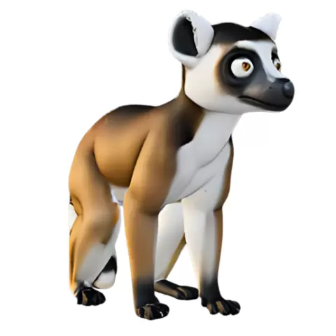 Realistic Lemur