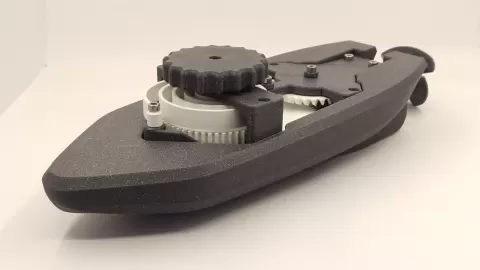 wind-up Bathtub Boat V5 - with benchmark test - Badewannen Boot zum Aufziehen - Funktionsfähig