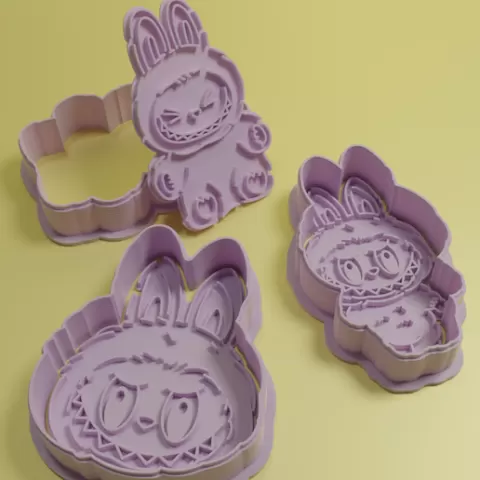 Labubus Cookie Cutter Set