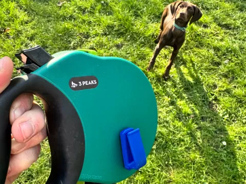 Extendable Dog Lead Poo Bag Holder