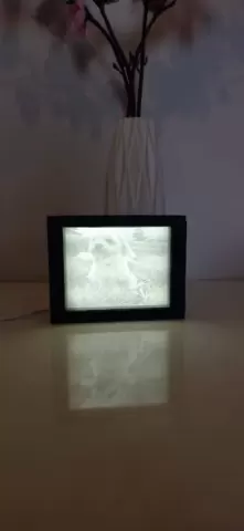 lithophane holder - Madebyterry