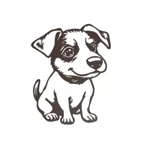 Wall art - adorable paws