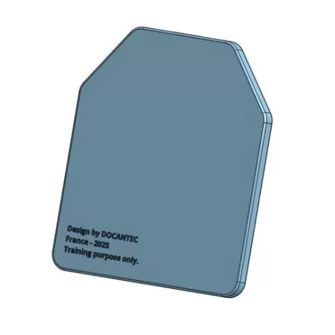 Drive plate 10x12" SAPI cut