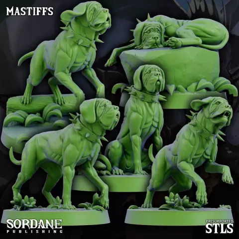 Mastiffs by Sordane Publishing