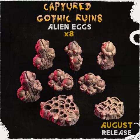 Alien Eggs - Captured Gothic Ruins by Zabavka Workshop