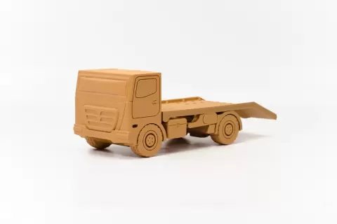 Flatbed Truck - Print in place