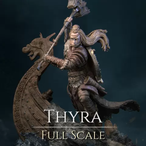 Thyra The Conqueror FULL Variant [presupported] by Nerikson