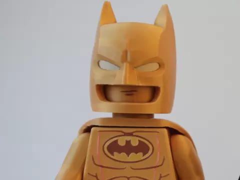 dc batman gold 500%