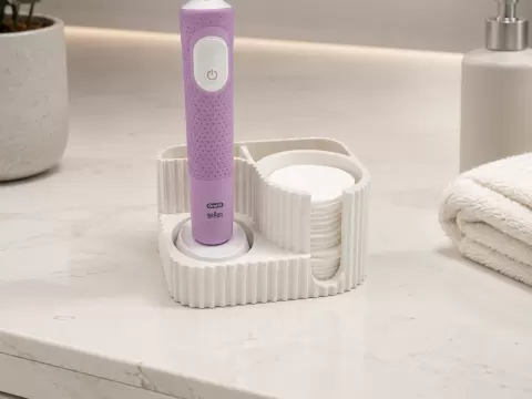 Toothbrush Caddy W Oral B