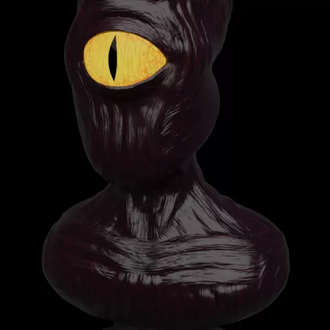 Cyclops Bust by Wiley Frank
