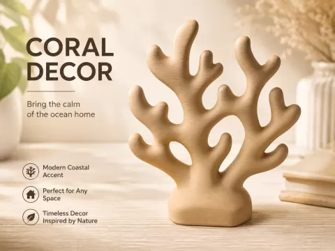 Korallen Deko – Maritime Dekoration - Ocean
