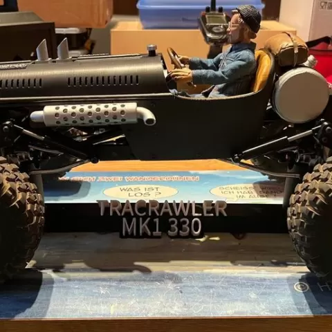 TraCrawler assembly stand