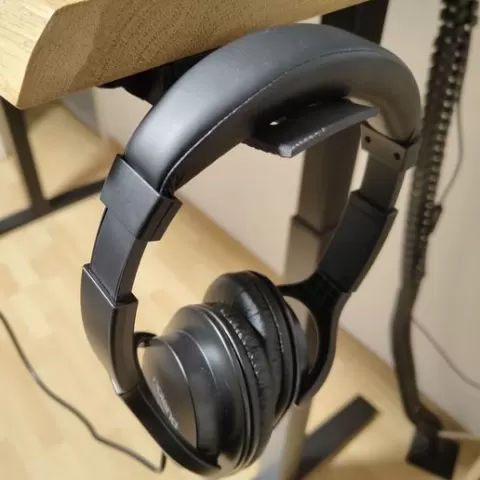 Headset Under Table Slider Holder