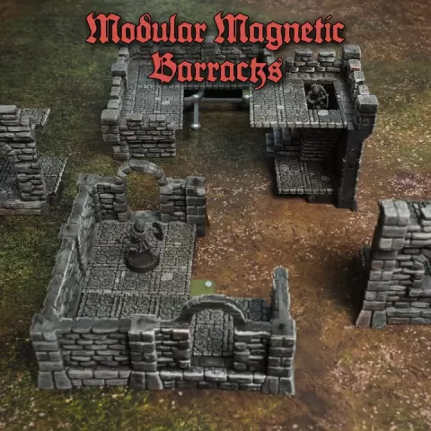 Modular Magnetic Barracks by Sloth's Magnetic Terrain
