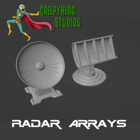Radar Array Set by Michael Crossman