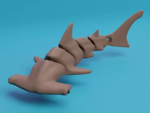 Articulated Hammerhead Shark