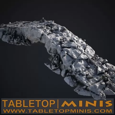Stone Bridge River Styx by TableTopMinis