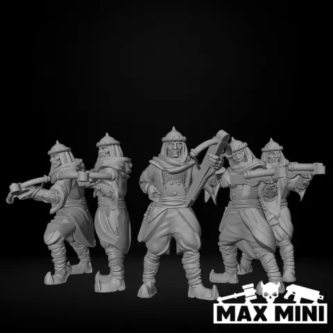 Oasis Mercenary Crossbows by Max Mini
