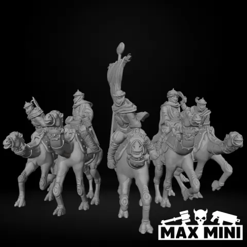 Oasis Mercenary Camel Riders by Max Mini