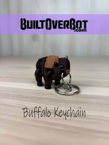 Buffalo Keychain
