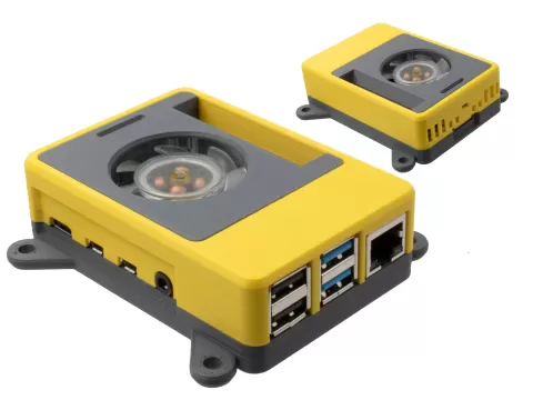 Modular Snap Together Raspberry Pi 2B/3B/3B+/4 Case w/ OLED & Fan Options