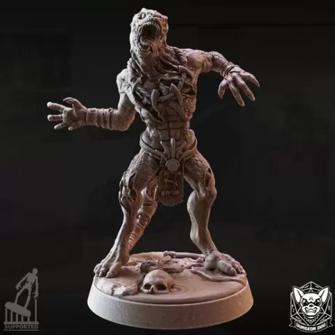 Lizard Zombie - E