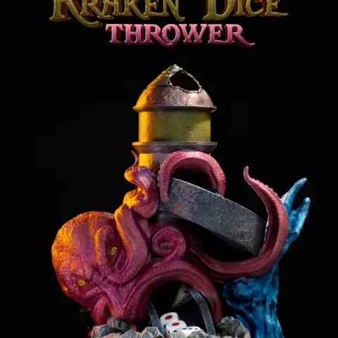 Kraken Dice Thrower by Stlflix