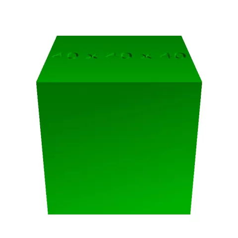 Referenzblock 40mm - Jochen