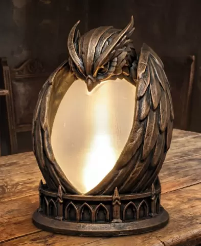 Owl Orb Lamp