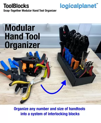 Tool Blocks - Modular Hand Tool Storage