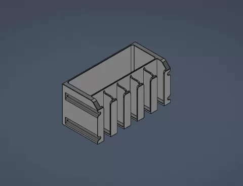 Kitchen cabinet Dishwasher soap holder