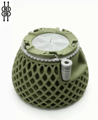 Mechanical Iris Container V2 - Decorative version